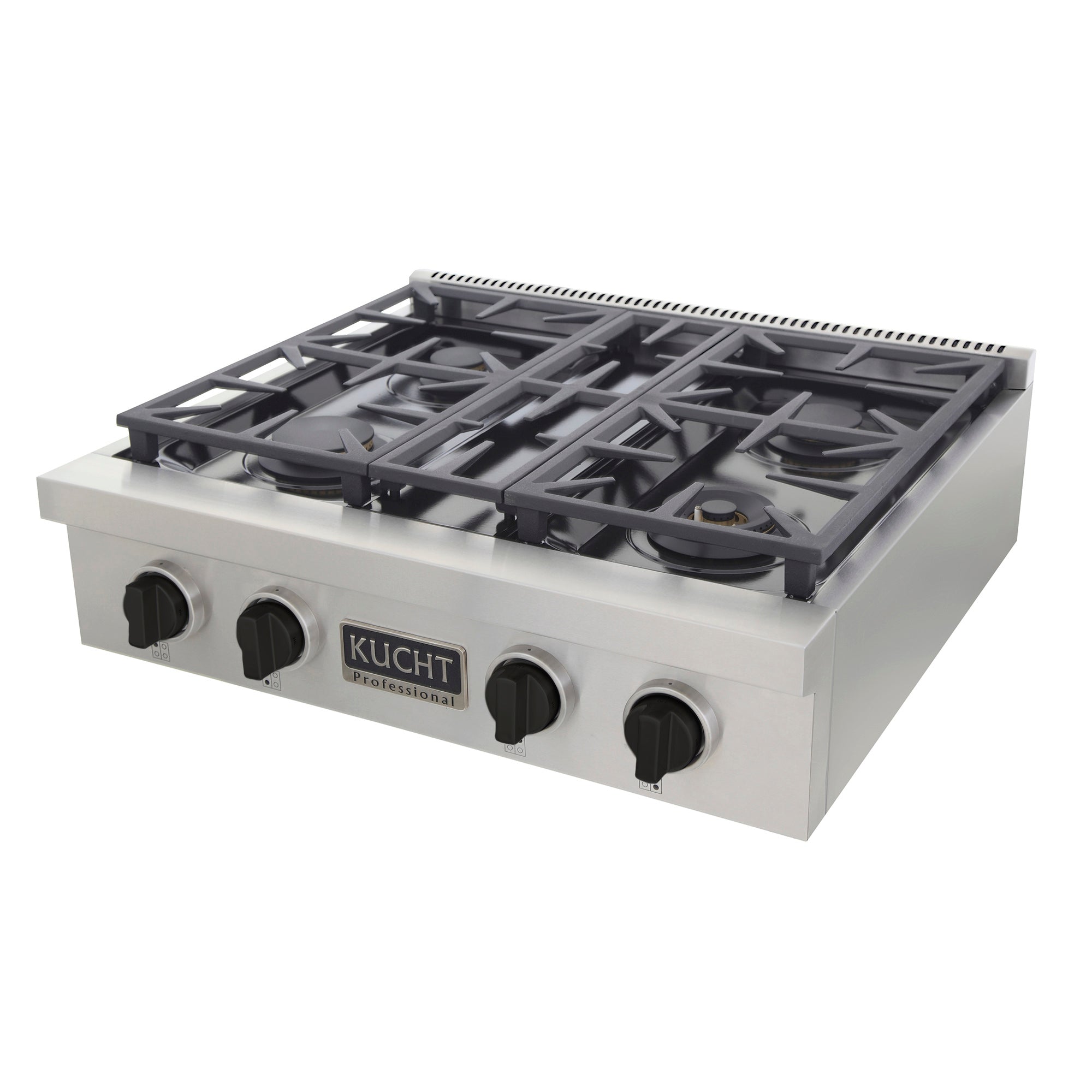 KUCHT Professional 30 in. Propane Gas Range Top with Sealed Burners in Stainless Steel