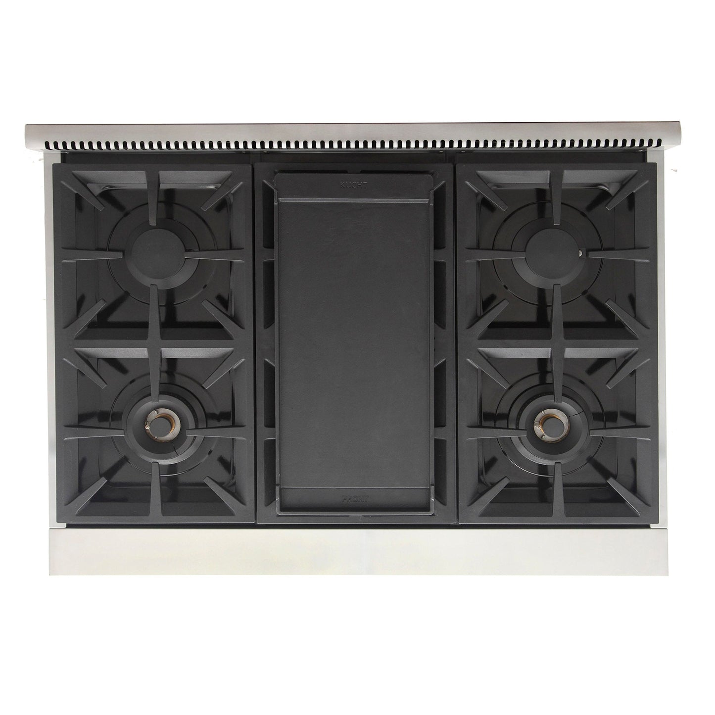KUCHT Professional 36 in. Propane Gas Range Top with Sealed Burners in Stainless Steel