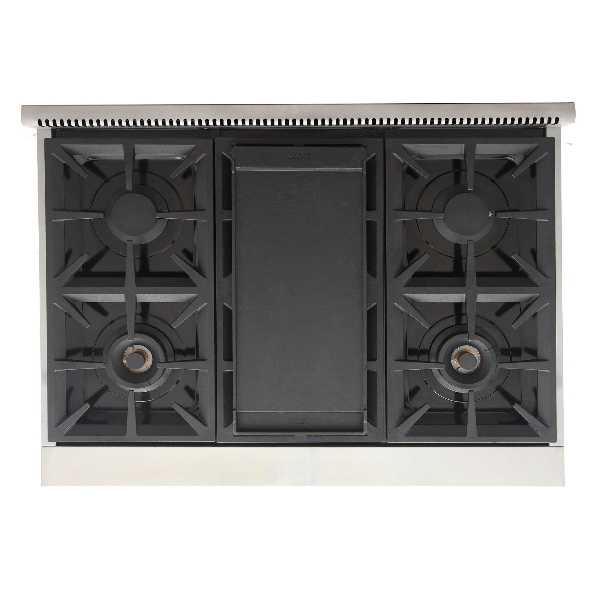 KUCHT Professional 36 in. Propane Gas Range Top with Sealed Burners in Stainless Steel