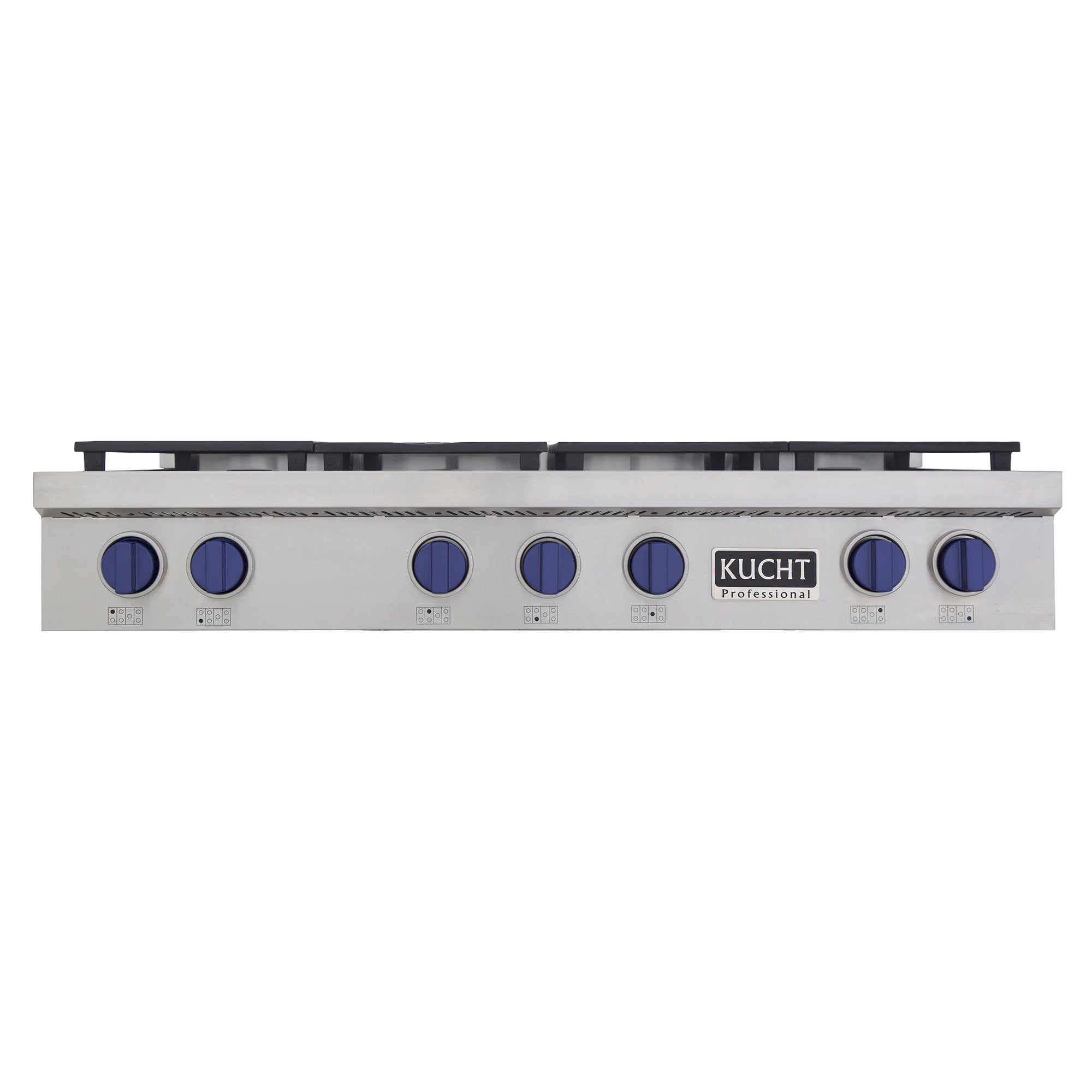 KUCHT Professional 48 in. ft Propane Gas Range Top with Sealed Burners in Stainless Steel