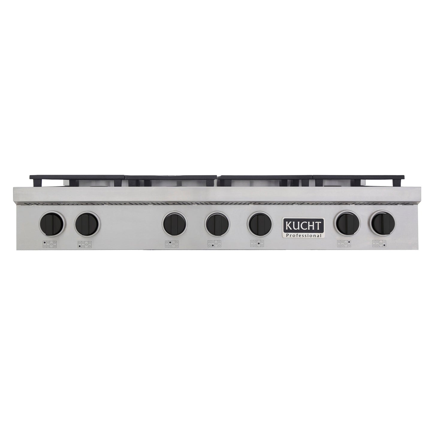 KUCHT Professional 48 in. Natural Gas Range Top with Sealed Burners in Stainless Steel
