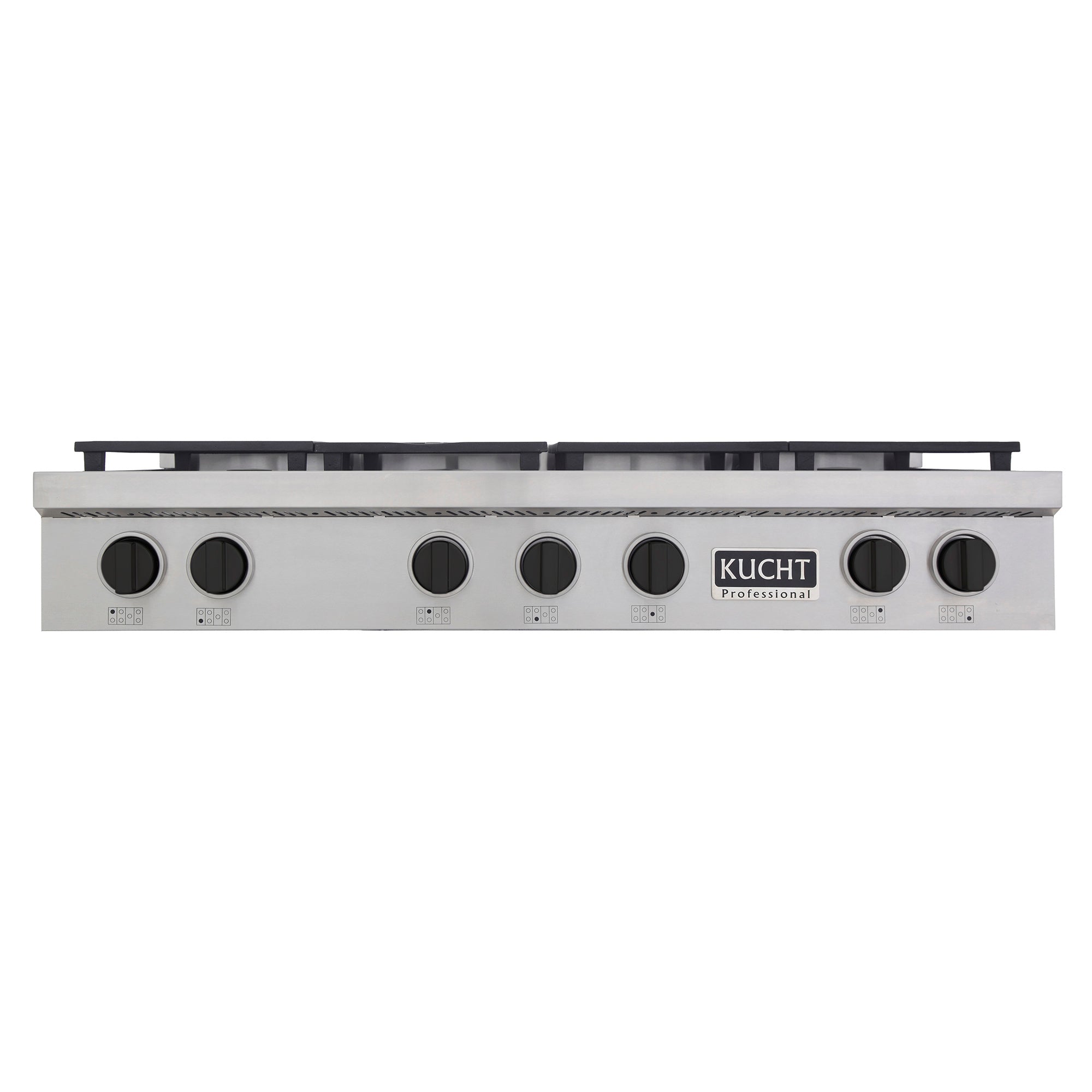 KUCHT Professional 48 in. Natural Gas Range Top with Sealed Burners in Stainless Steel