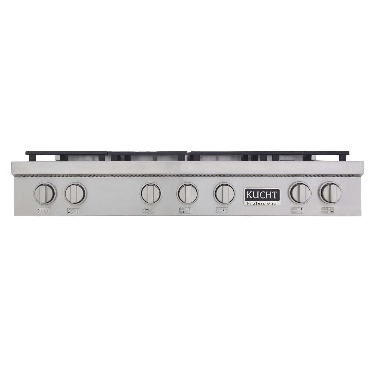 KUCHT Professional 48 in. Natural Gas Range Top with Sealed Burners in Stainless Steel
