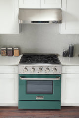 KUCHT Professional 30 in. 4.2 cu. ft. Dual Fuel Range for Propane Gas with Sealed Burners and Convection Oven in Stainless Steel