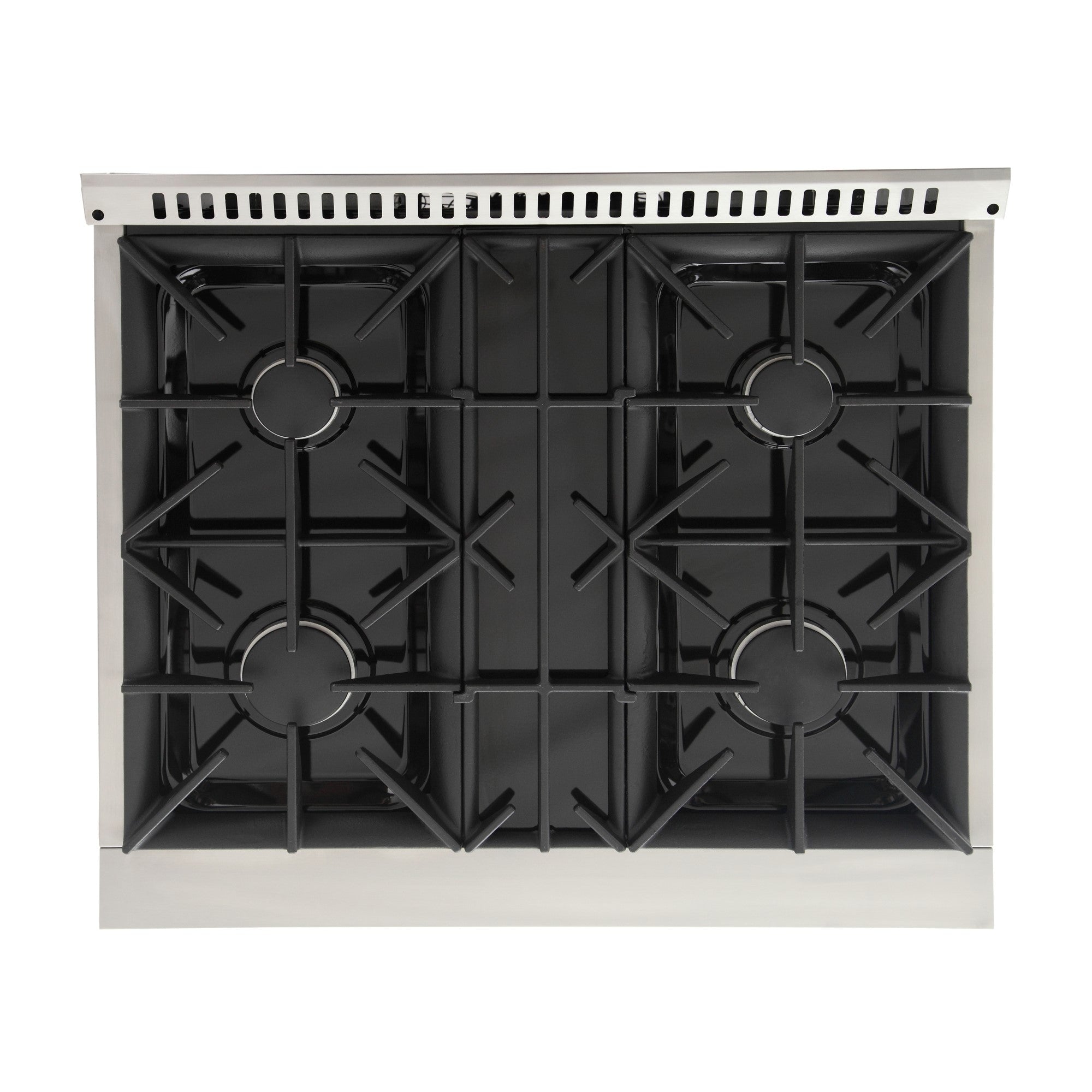 KUCHT Professional 30 in. 4.2 cu. ft. Dual Fuel Range for Natural Gas with Sealed Burners and Convection Oven in Stainless Steel