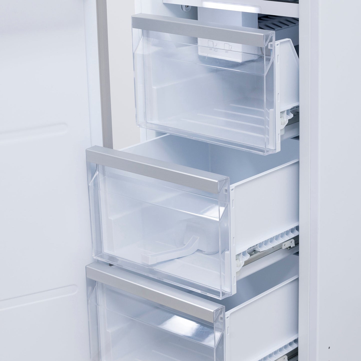 KUCHT 18 in. Professional in Built In Freezer in Custom Panel Ready Counter Depth