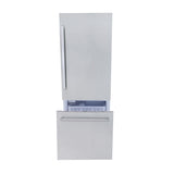 30 in. Width 16 cu. ft. Built In Bottom Freezer Refrigerator in Custom Panel Ready Counter Depth