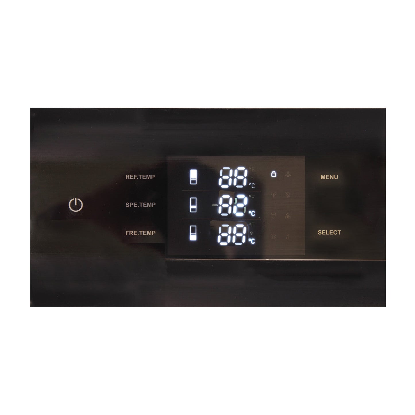 36 in. Width 19 8 cu. ft. Built In Bottom Freezer Refrigerator in Custom Panel Ready Counter Depth