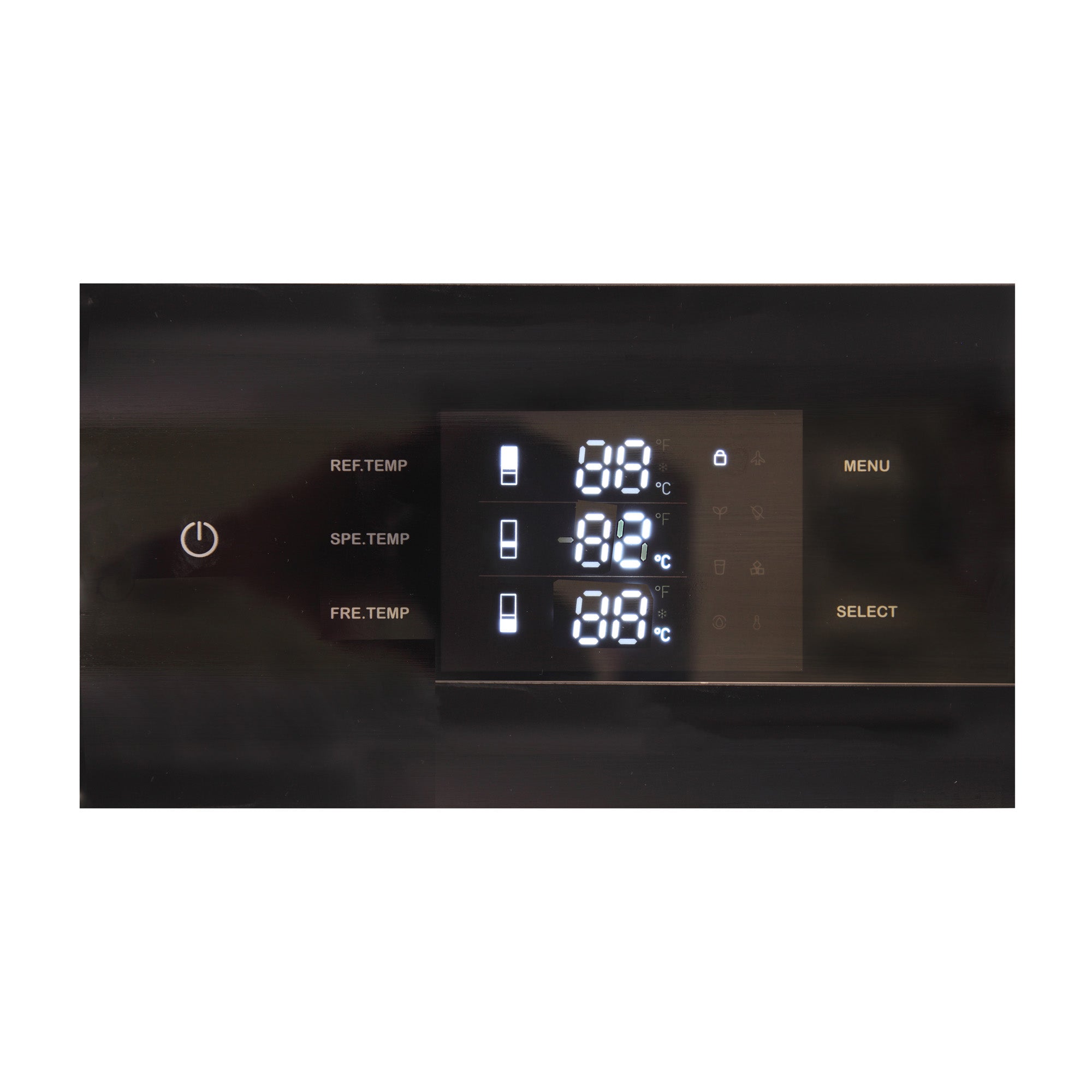 36 in. Width 19 6 cu. ft. French Door Built In Refrigerator in Custom Panel Ready Counter Depth