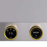48 in. 900 1200 CFM Ducted Under Cabinet Range Hood in Stainless Steel with Gold Accents and Digital Controls