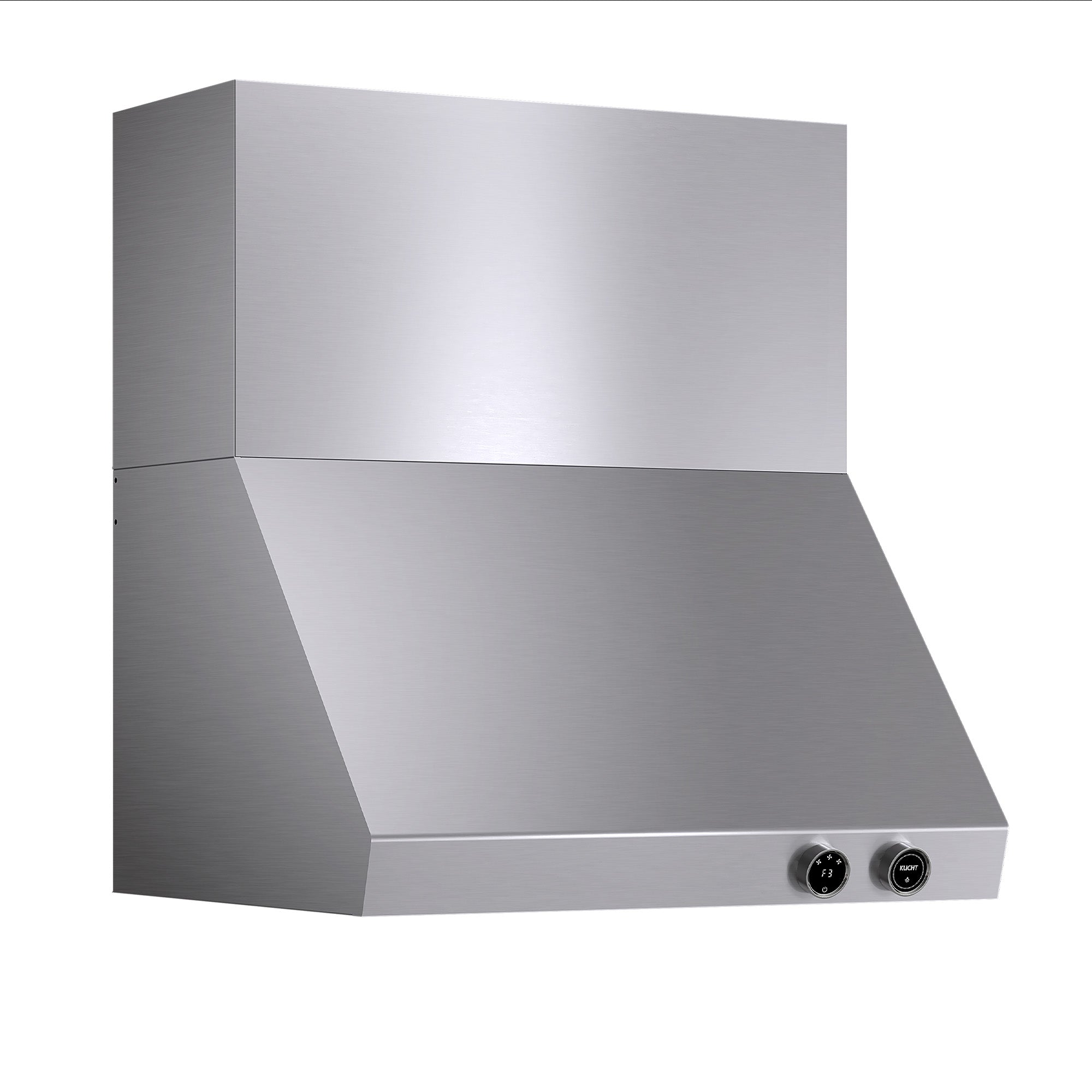30 in. 900 1200 CFM Ducted Wall Mount Range Hood in Stainless Steel with Digital Controls