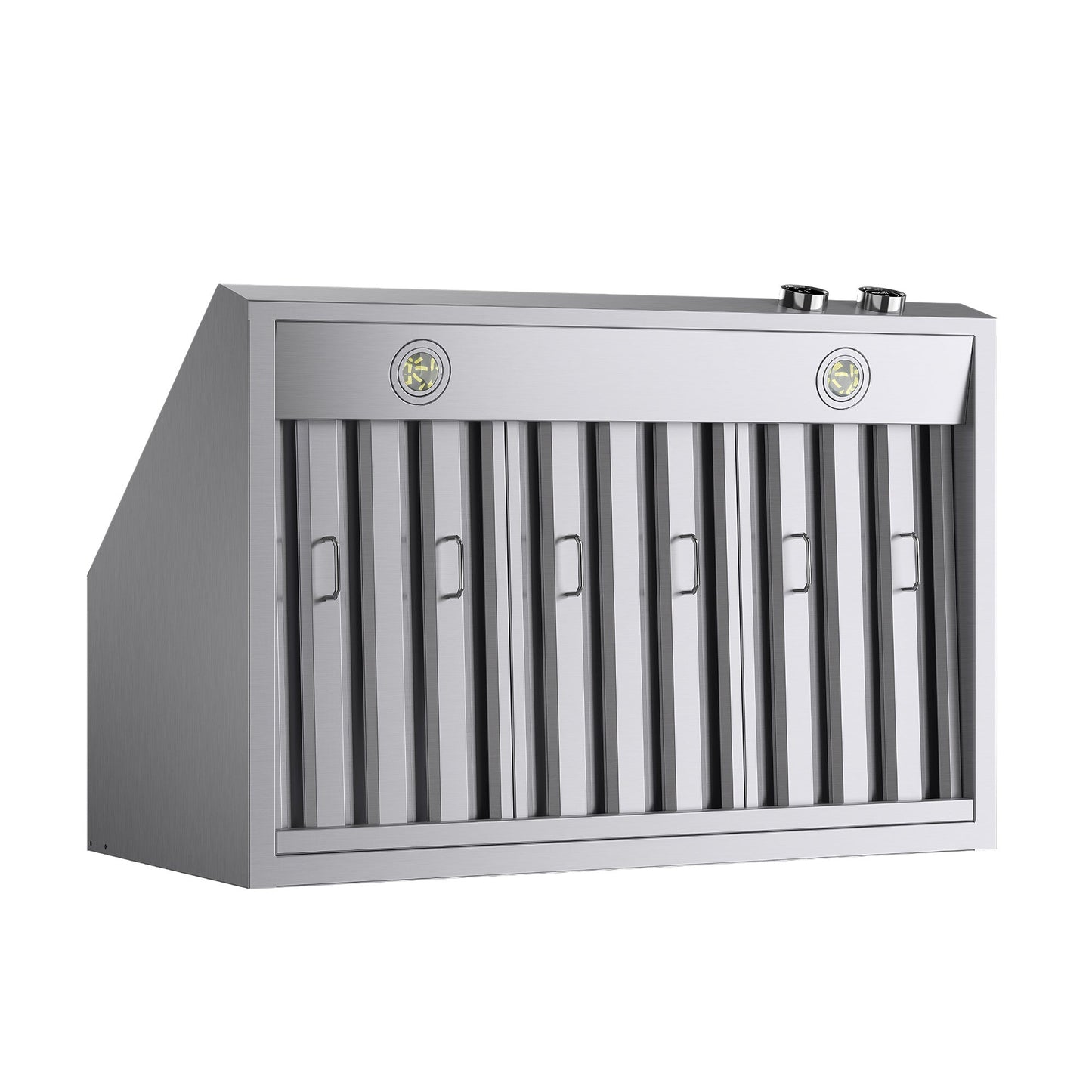 36 in. 900 1200 CFM Ducted Wall Mount Range Hood in Stainless Steel with Digital Controls