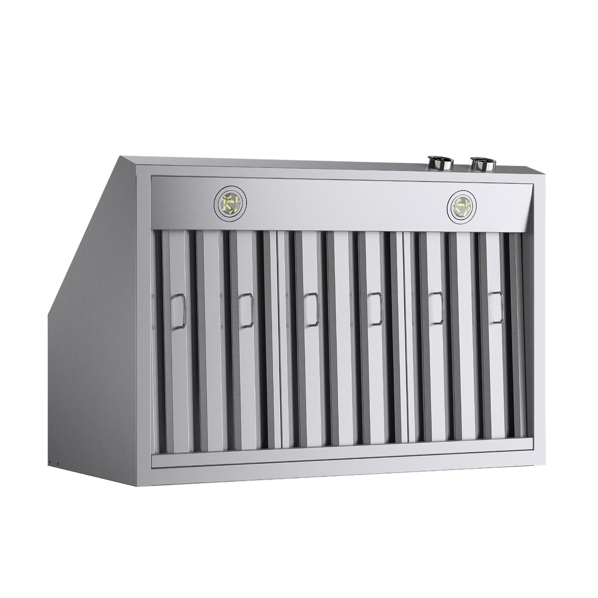 36 in. 900 1200 CFM Ducted Wall Mount Range Hood in Stainless Steel with Digital Controls