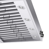 48 in. 900 CFM Ducted Under Cabinet Range Hood in Stainless Steel with Digital Controls