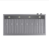 48 in. 900 1200 CFM Ducted Wall Mount Range Hood in Stainless Steel with Digital Controls