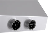 48 in. 900 1200 CFM Ducted Wall Mount Range Hood in Stainless Steel with Digital Controls