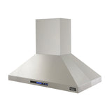 KUCHT 48 in. Professional Island Mounted Range Hood 900CFM in Stainless Steel