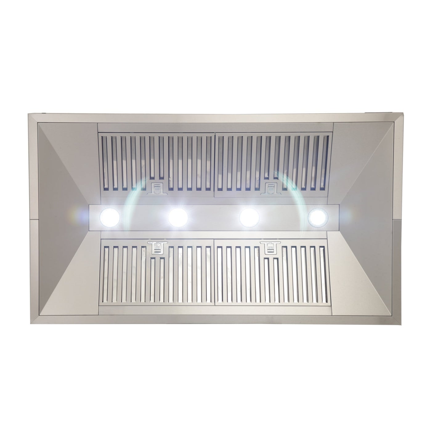 KUCHT 48 in. Professional Island Mounted Range Hood 900CFM in Stainless Steel