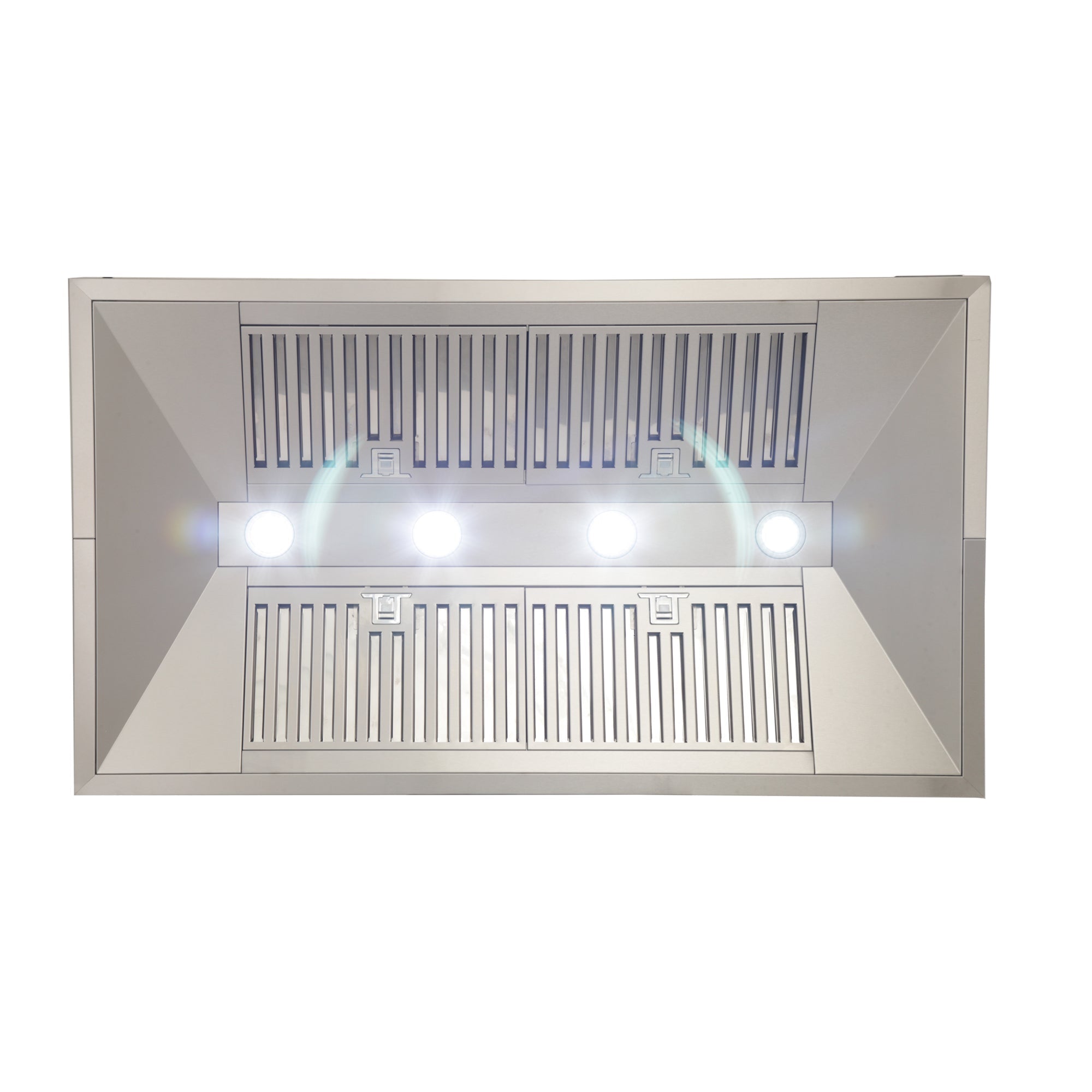 KUCHT 48 in. Professional Island Mounted Range Hood 900CFM in Stainless Steel