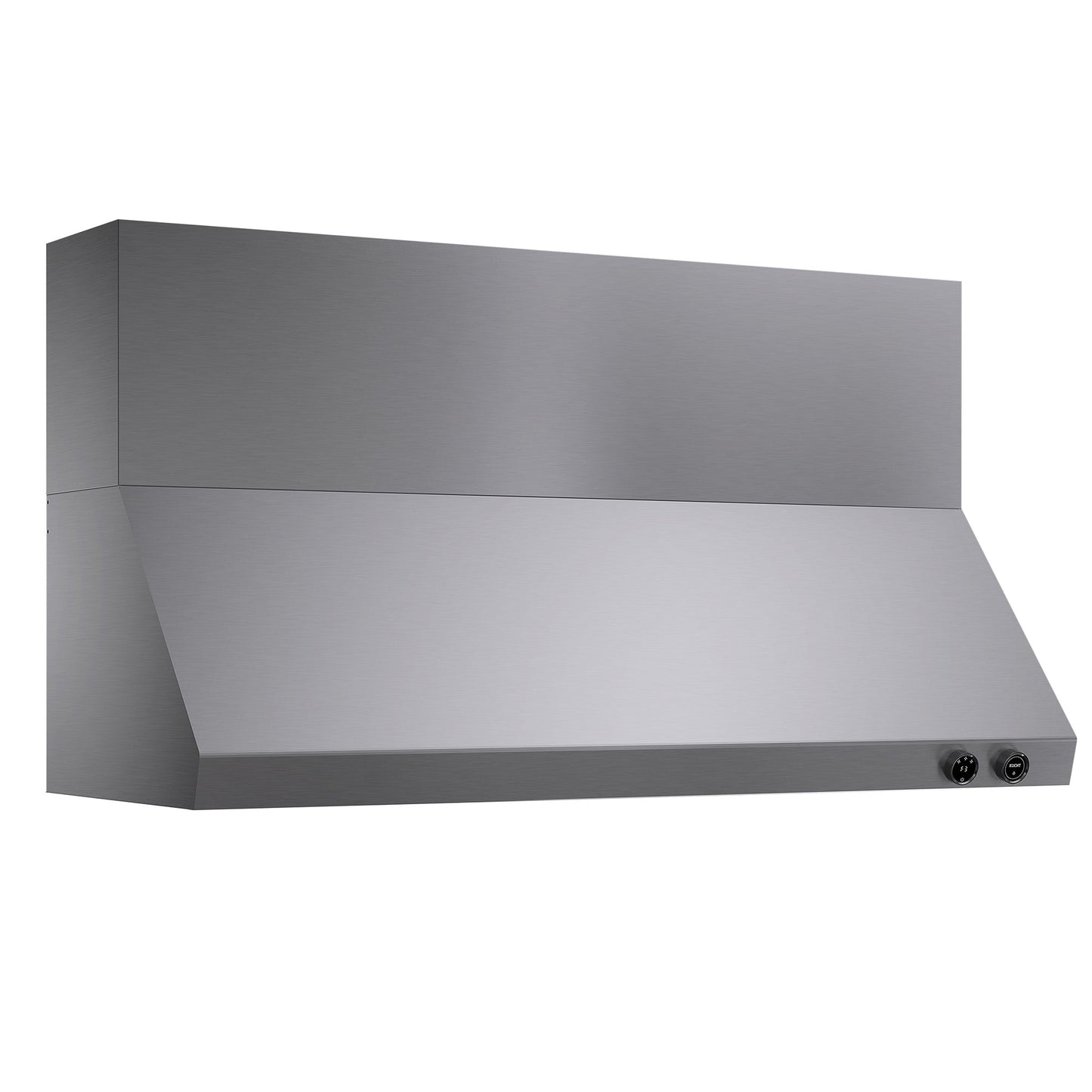 60 in. 900 1200 CFM Ducted Wall Mount Range Hood in Stainless Steel with Digital Controls