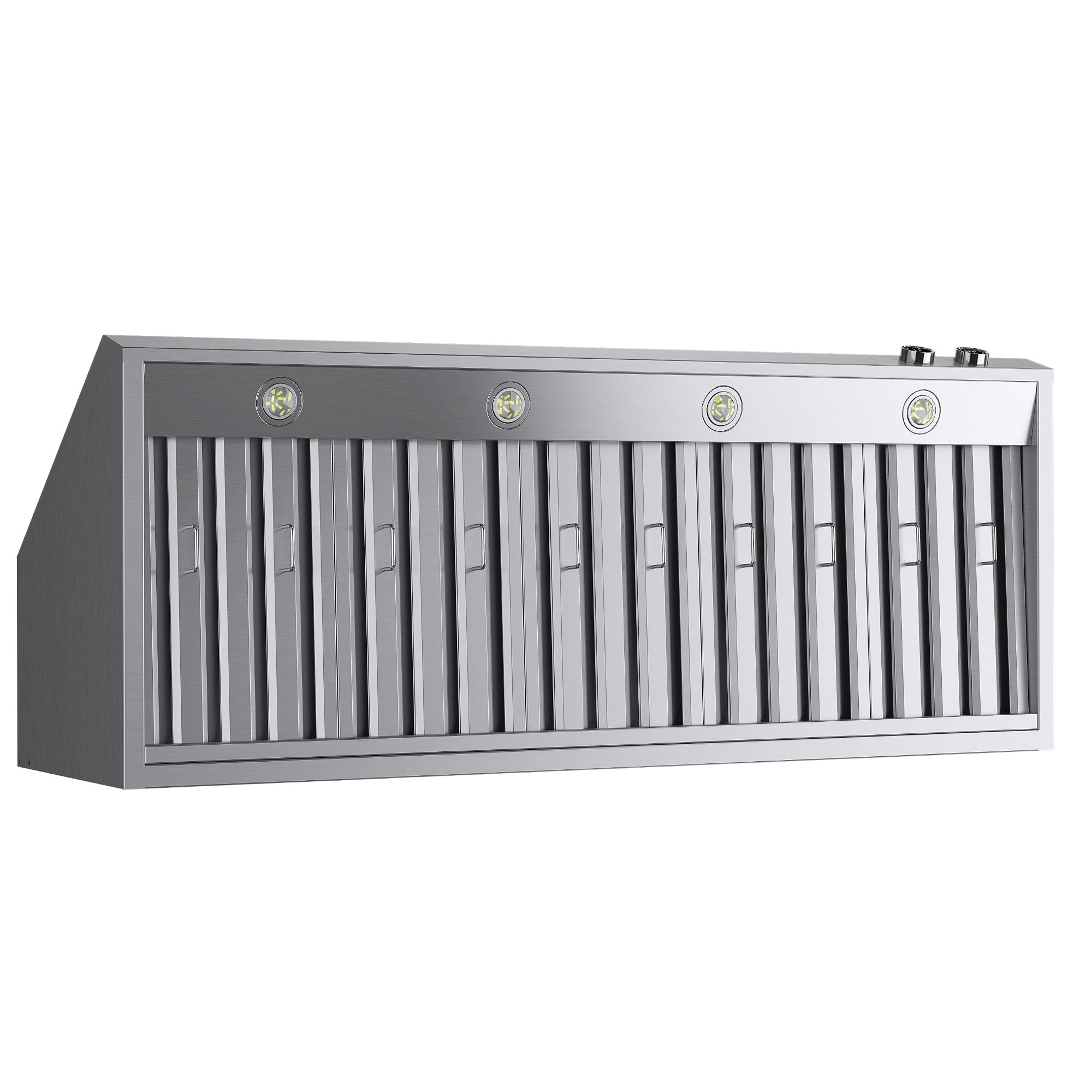 60 in. 900 CFM Ducted Under Cabinet Range Hood in Stainless Steel with Digital Controls