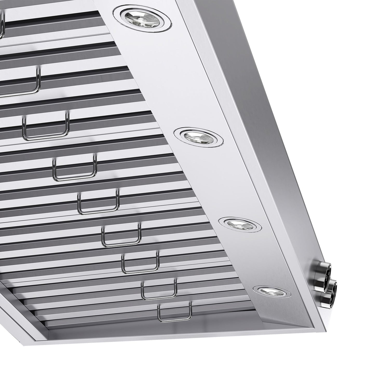 60 in. 900 CFM Ducted Under Cabinet Range Hood in Stainless Steel with Digital Controls