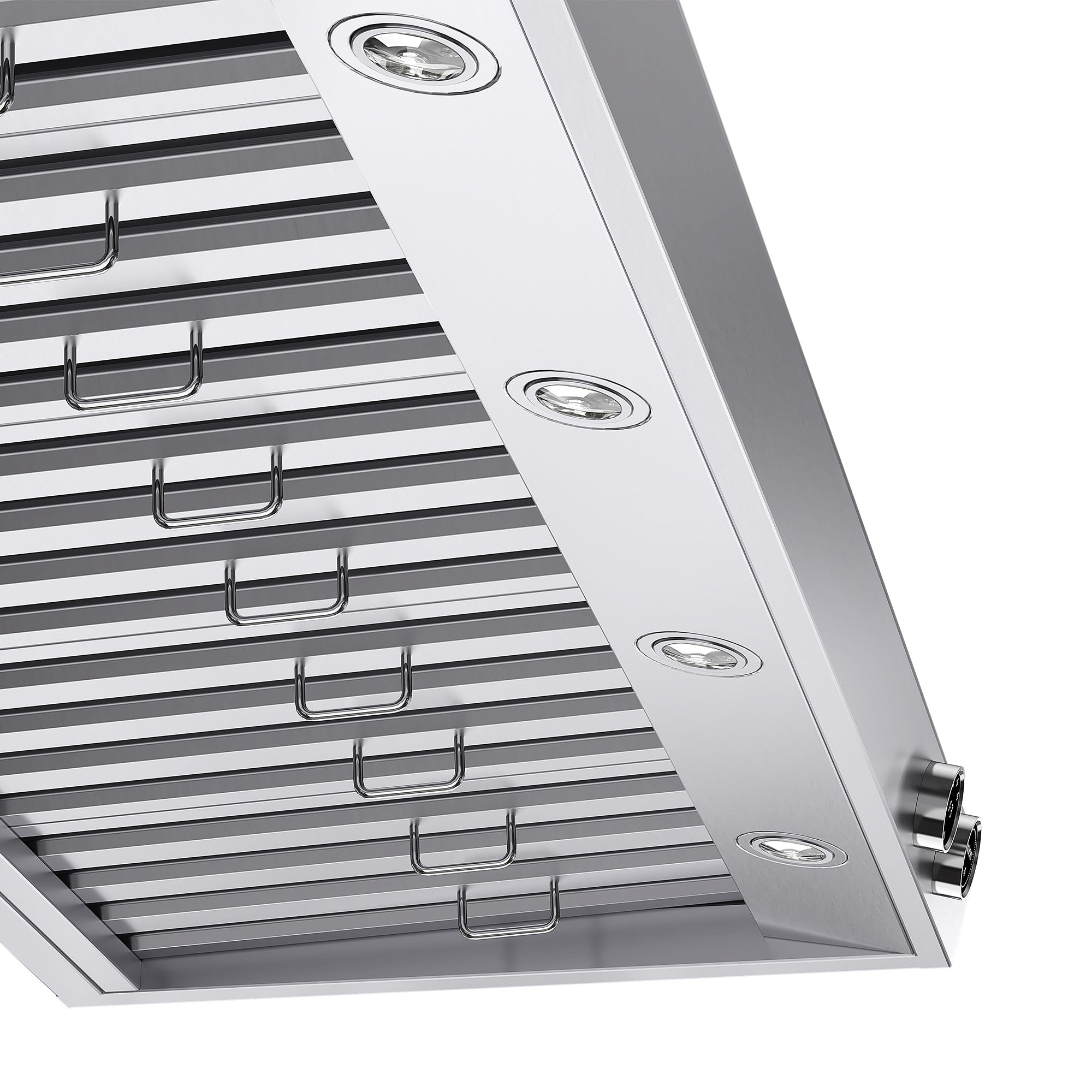 60 in. 900 CFM Ducted Under Cabinet Range Hood in Stainless Steel with Digital Controls