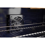 36 in. 5.2 cu. ft. 6 Burners Dual Fuel Range for Propane Gas in Stainless Steel with Kucht Horus Thermostat
