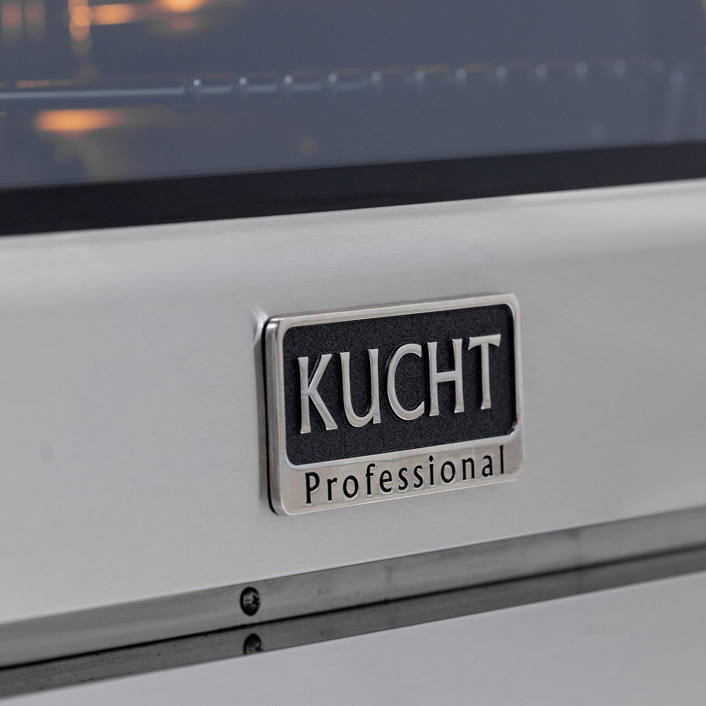 48 in. 6.7 cu. ft. 8 Burners Dual Fuel Range for Natural Gas in Stainless Steel with Kucht Horus Thermostat