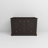 Dukes 48 in. W x 22 in. D Espresso Double Bath Vanity