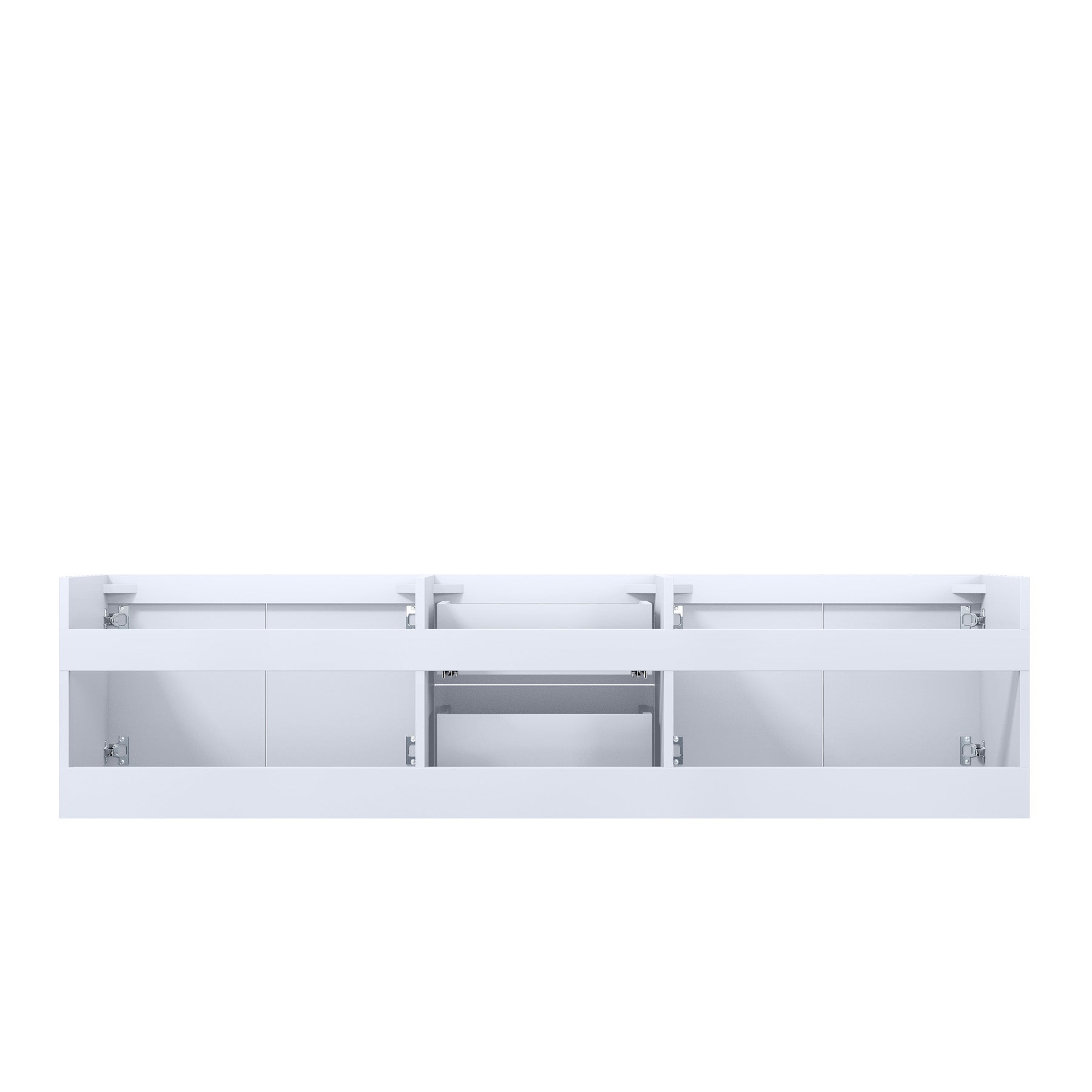 Geneva 72" Glossy White Vanity Cabinet Only