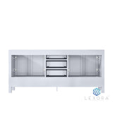 Jacques 72" White Vanity Cabinet Only