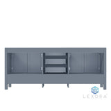 Jacques 80" Dark Grey Vanity Cabinet Only