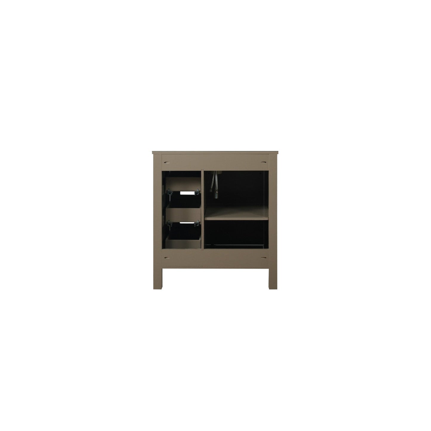 Marsyas 30" Rustic Brown Vanity Cabinet Only