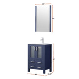 Volez 24 in. Freestanding Bathroom Vanity