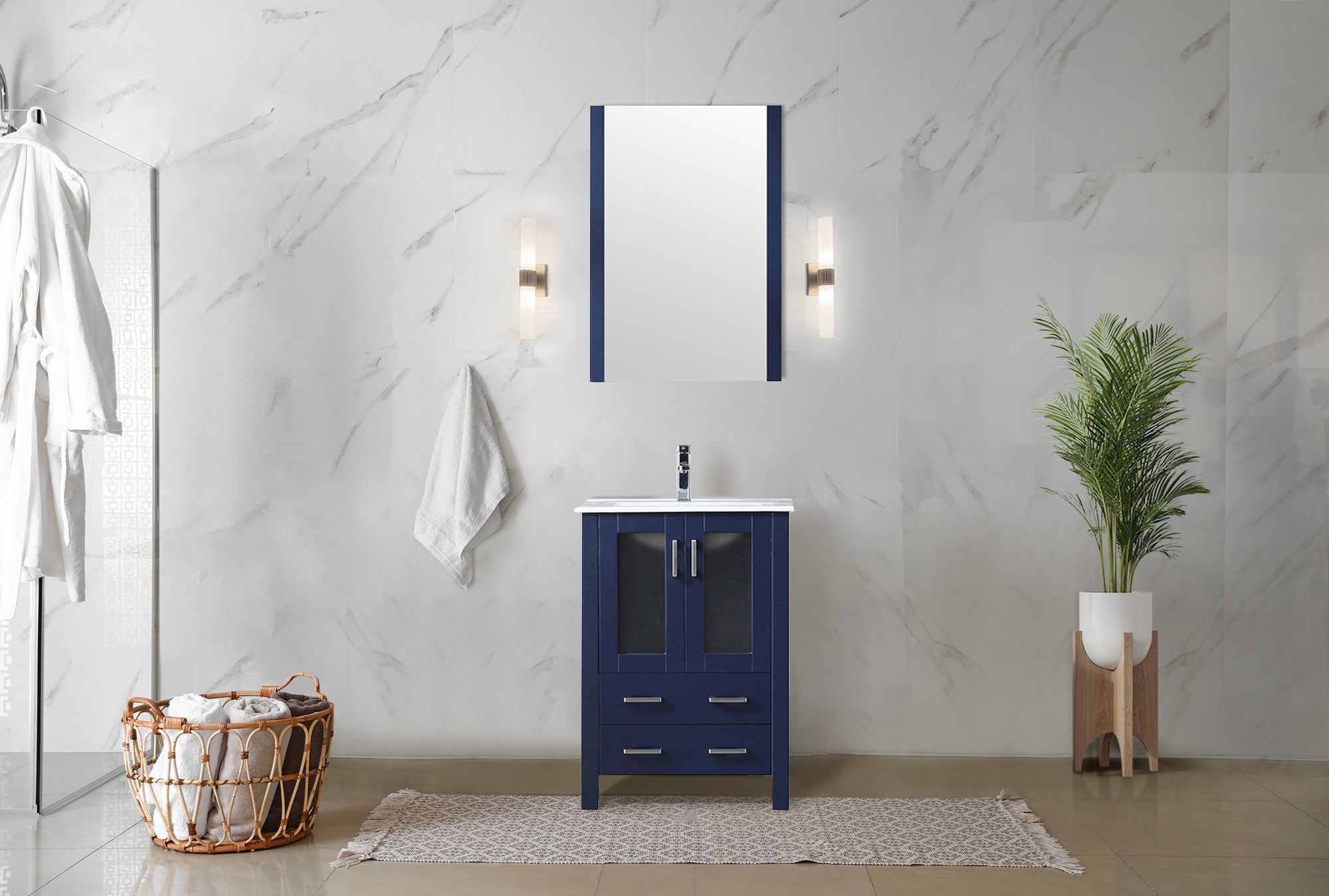 Volez 24 in. Freestanding Bathroom Vanity
