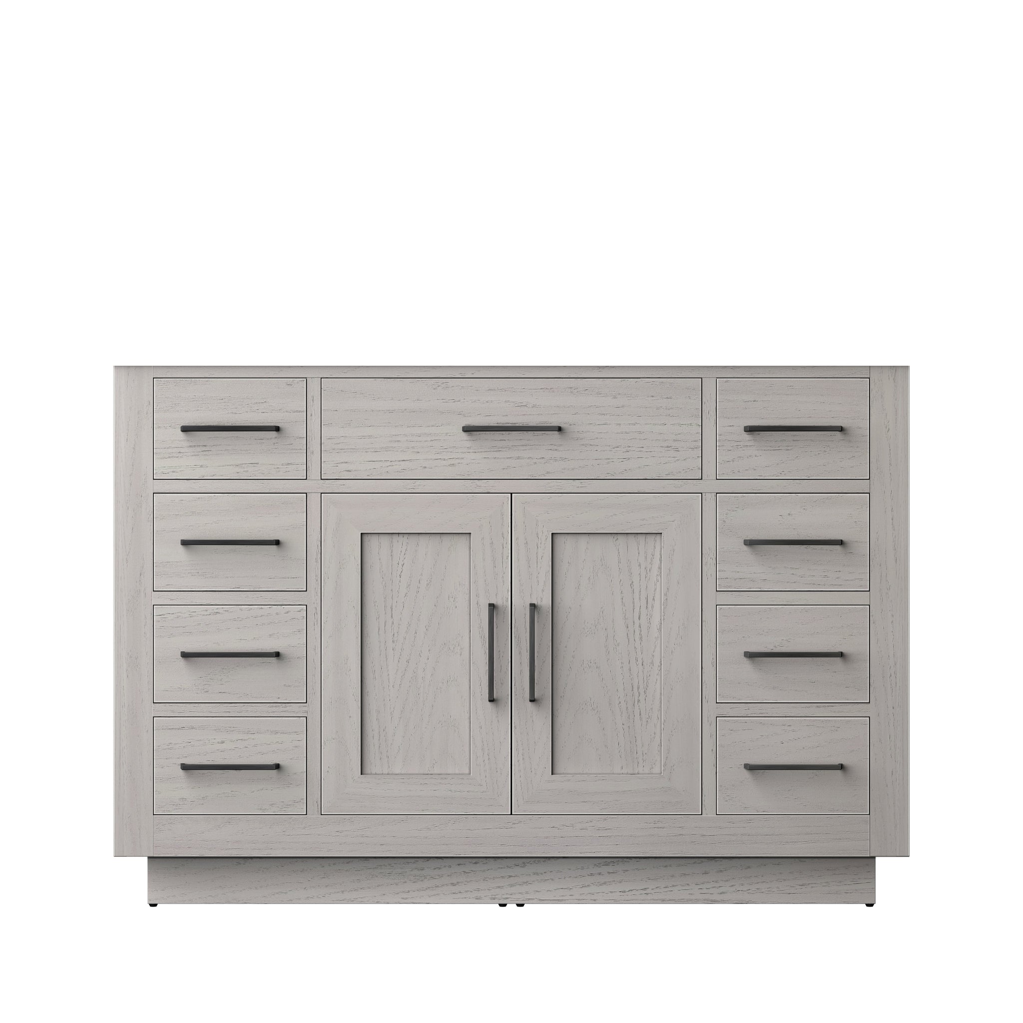Abbey 48 in W x 22 in D White Oak Single Bath Vanity