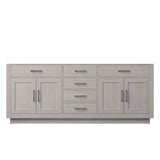 Abbey 80 in W x 22 in D White Oak Double Bath Vanity