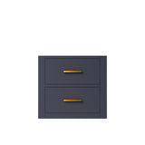 Castor 20 in W x 18 in D Blue Single Bath Vanity