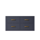 Castor 36 in W x 22 in D Blue Single Bath Vanity