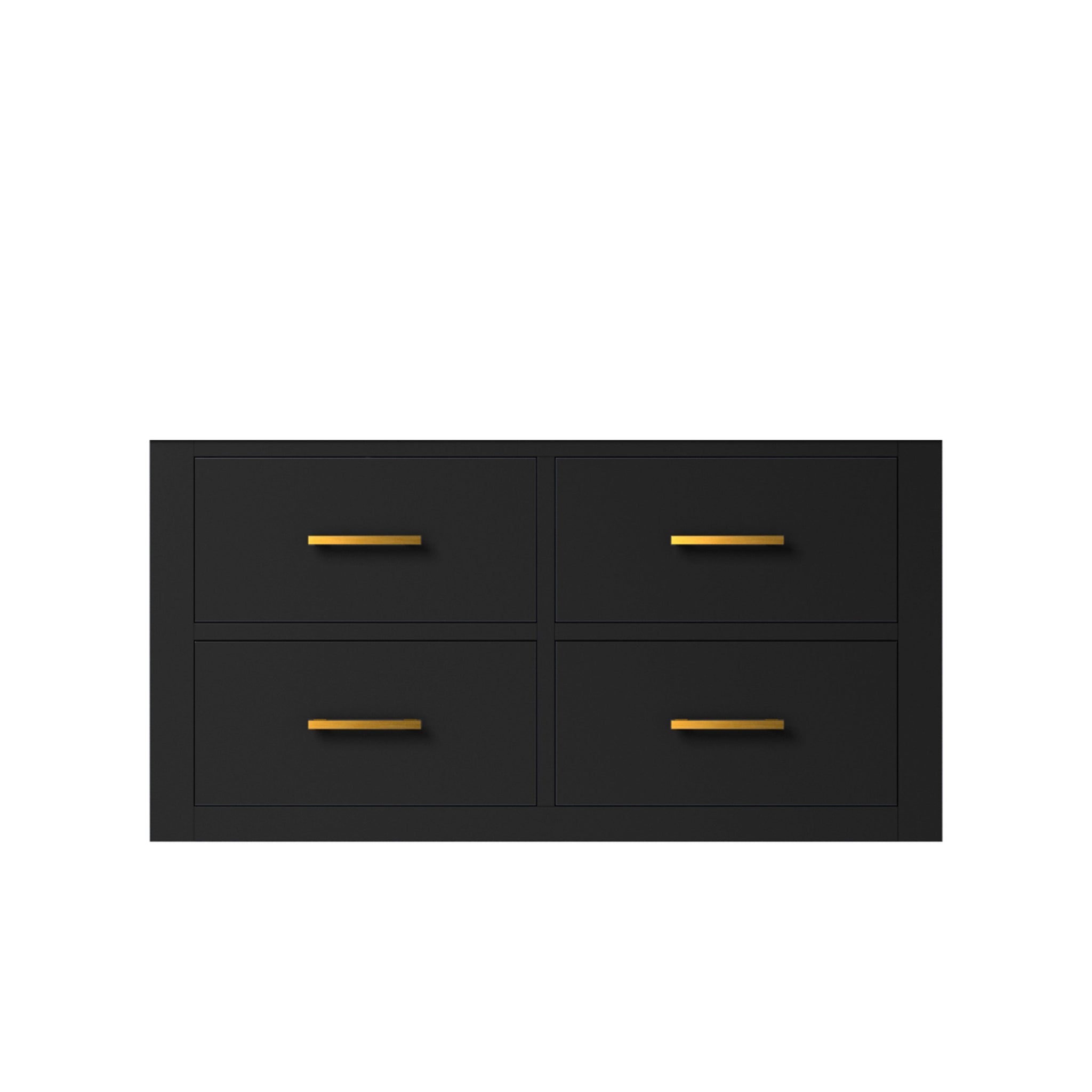 Castor 36 in W x 22 in D Black Single Bath Vanity