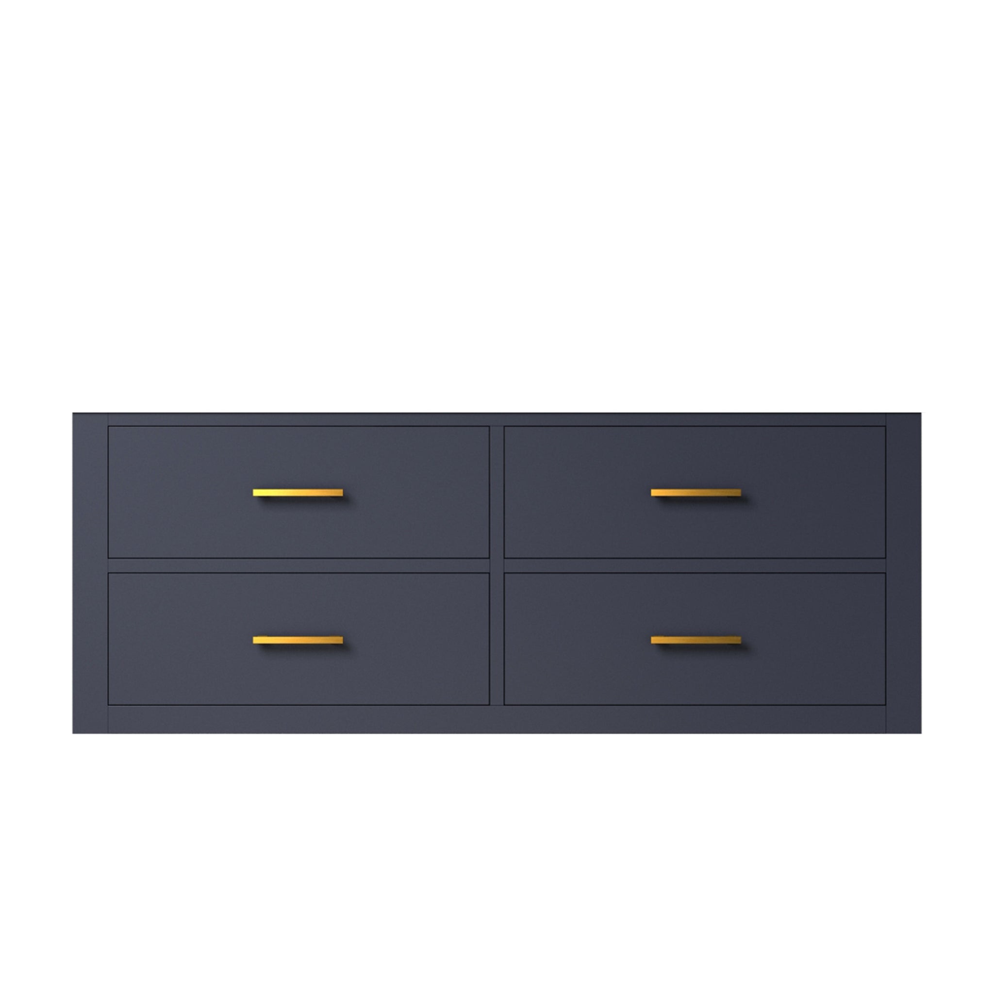 Castor 48 in W x 22 in D Blue Single Bath Vanity