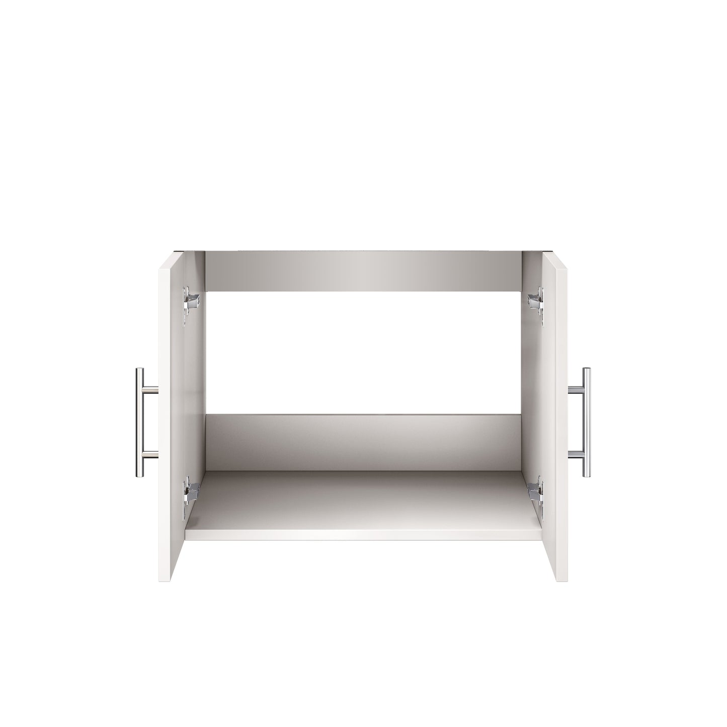 Geneva 24 in. W x 22 in. D Glossy White Bath Vanity
