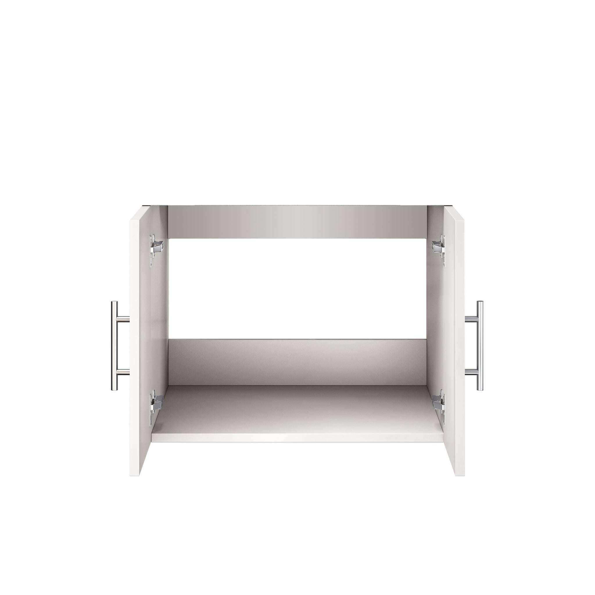 Geneva 24 in. W x 22 in. D Glossy White Bath Vanity