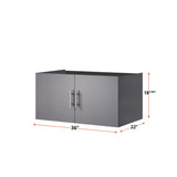 Geneva 36 in. W x 22 in. D Dark Grey Bath Vanity
