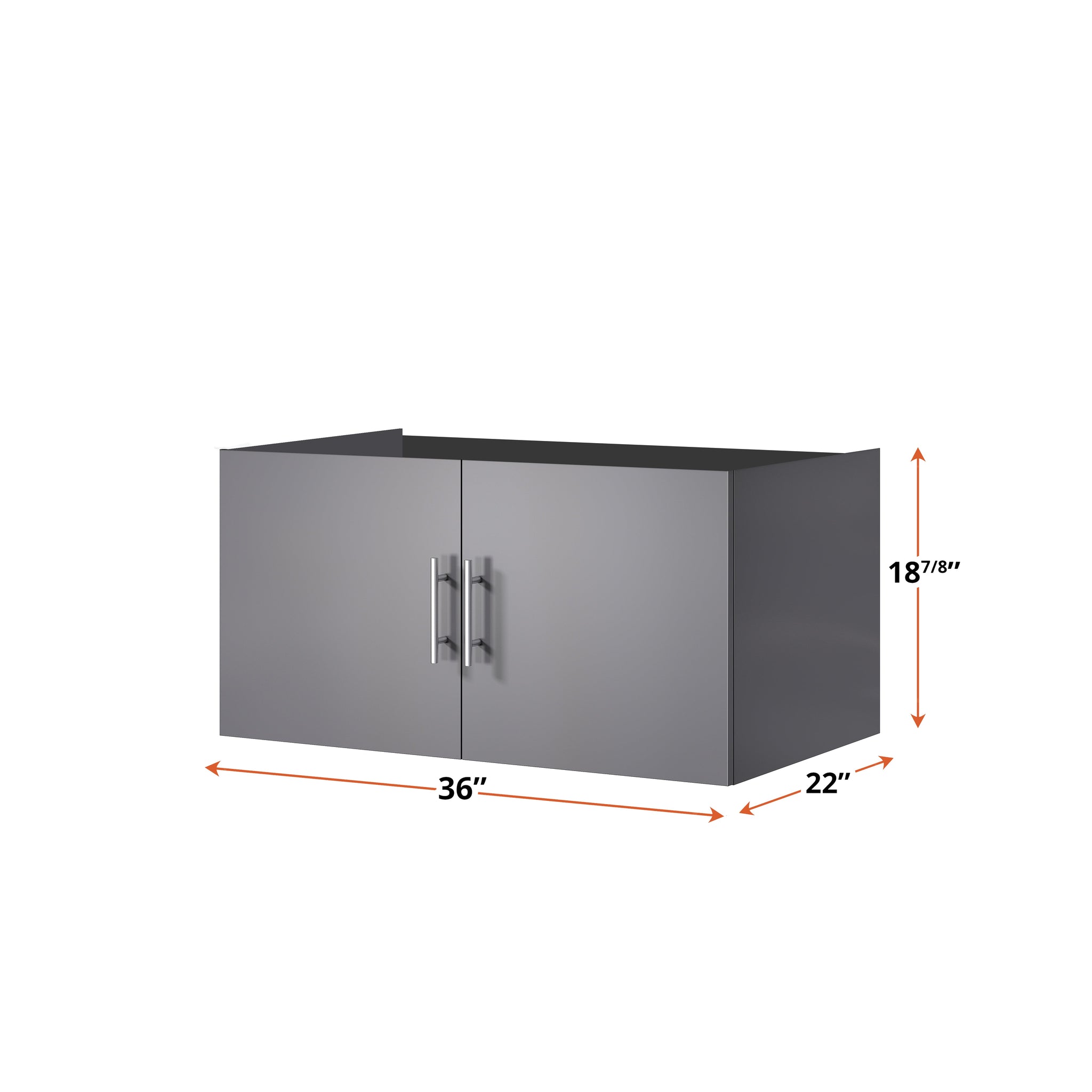 Geneva 36 in. W x 22 in. D Dark Grey Bath Vanity