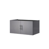 Geneva 36 in. W x 22 in. D Dark Grey Bath Vanity