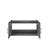 Geneva 36 in. W x 22 in. D Dark Grey Bath Vanity