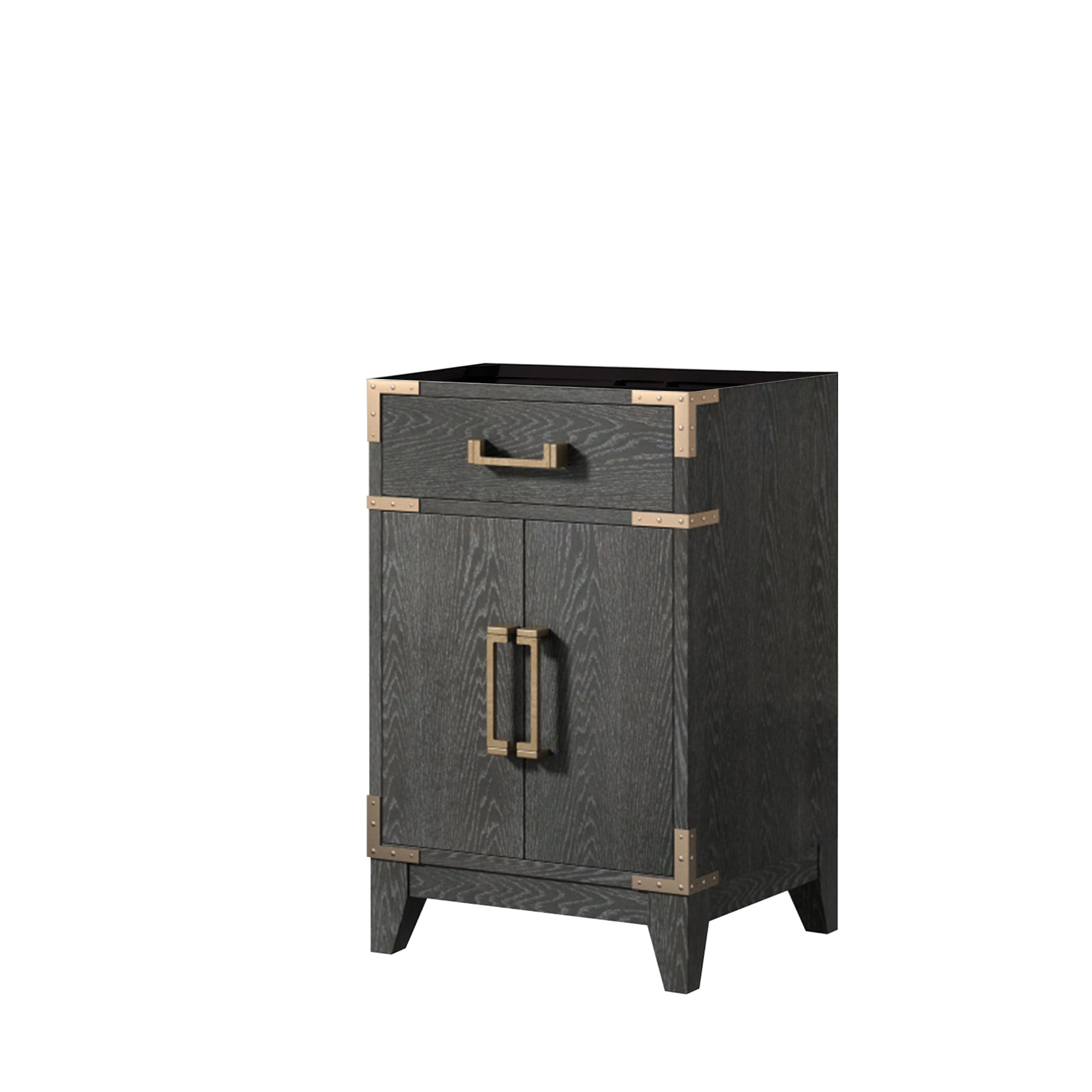 Laurel 20 in W x 18 in D Black Oak Single Bath Vanity