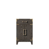 Laurel 20 in W x 18 in D Brown Oak Single Bath Vanity